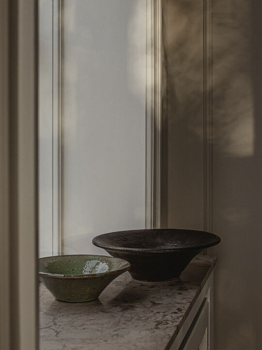 Triptych Bowl, Ø22,5, Coral Blue