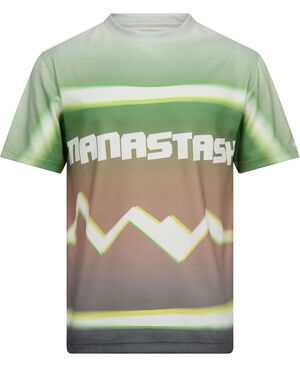 ALLOVER GRADIENT LOGO TOP