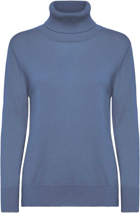 RWLaica Cashmere LS Roll Neck