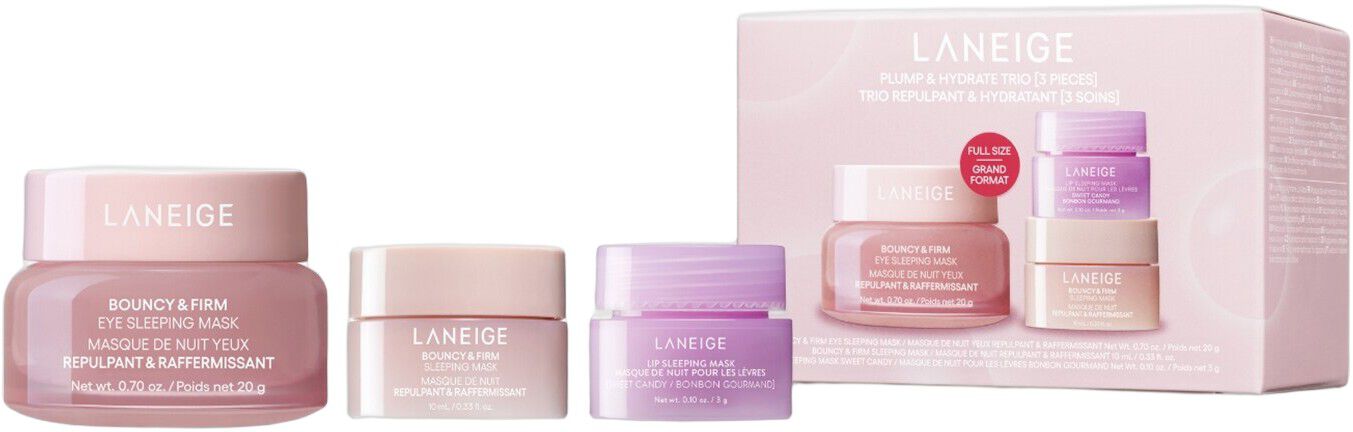 Fyldgivende og fugtende trio - S&aelig;t med ansigtspleje