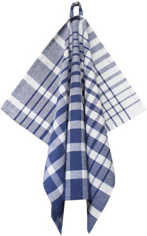 Tea Towels 50x70 cm ENZO - Check blue
