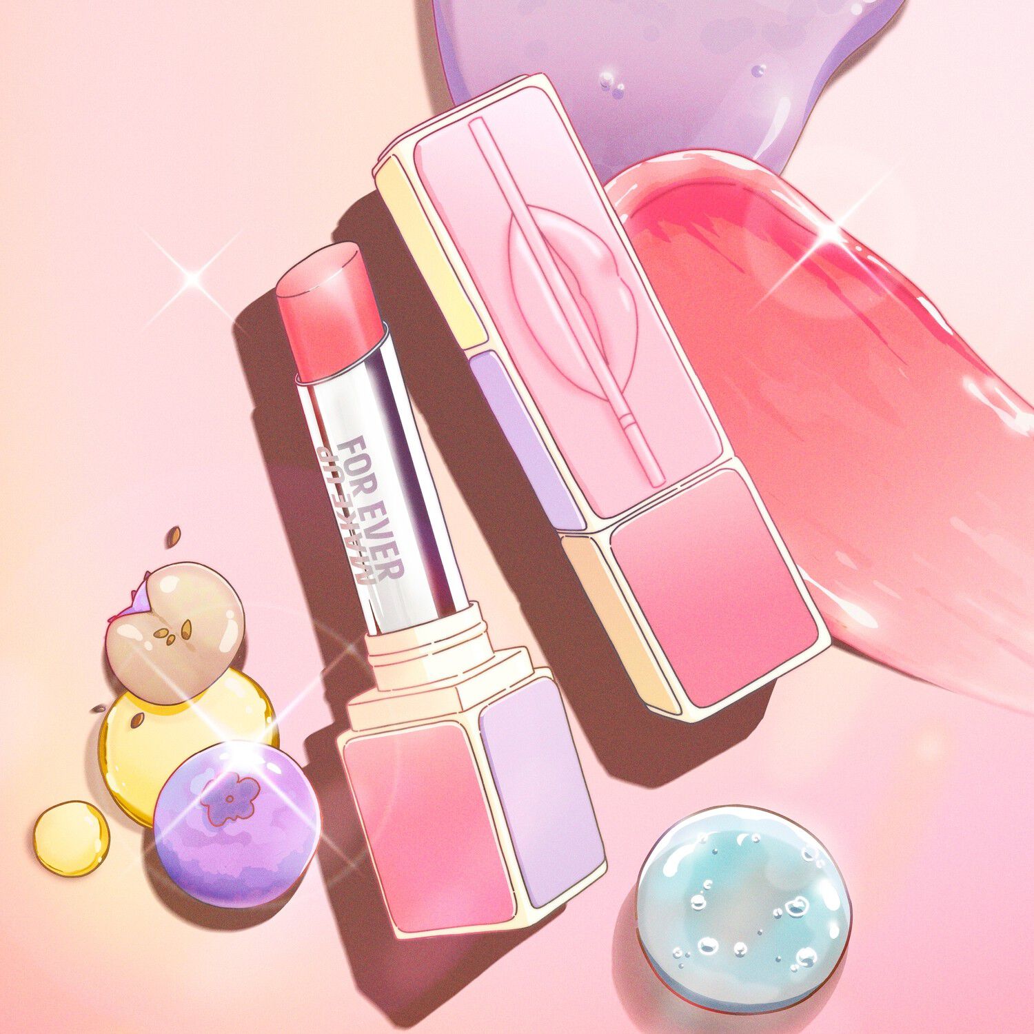 Artist Colorglow Lip Balm - 24 timers* fugtgivende l&aelig;bepomade med hyal
