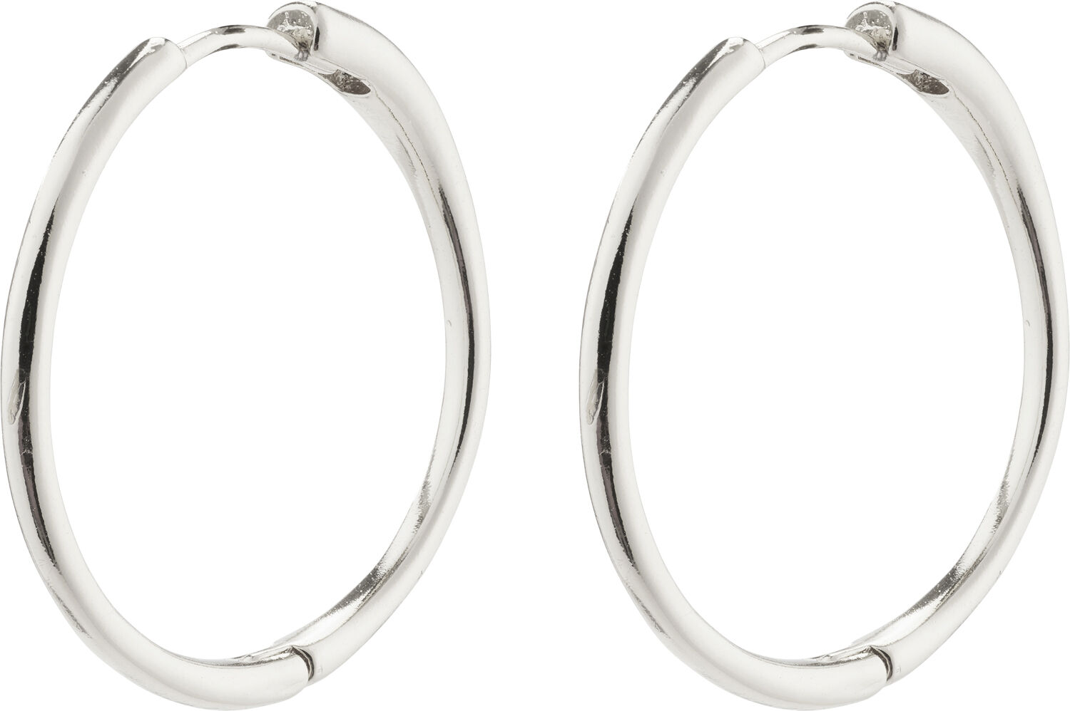 EANNA large hoops silver-plated