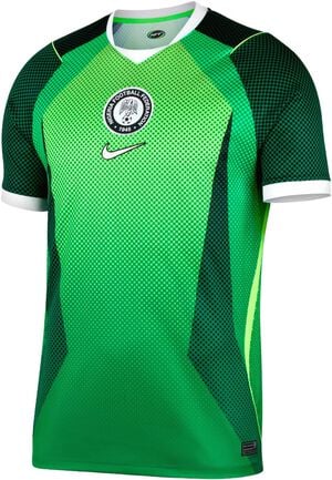 Nigeria 26/27 Voksen Hjemmebanetr&oslash;je