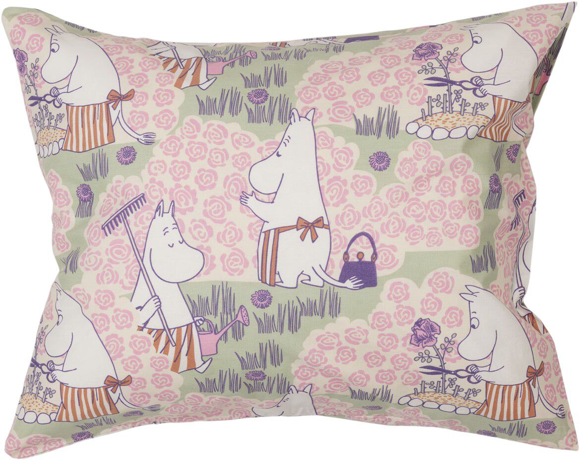 Moomin pllwcs 50x60 Rose Garden GOTS