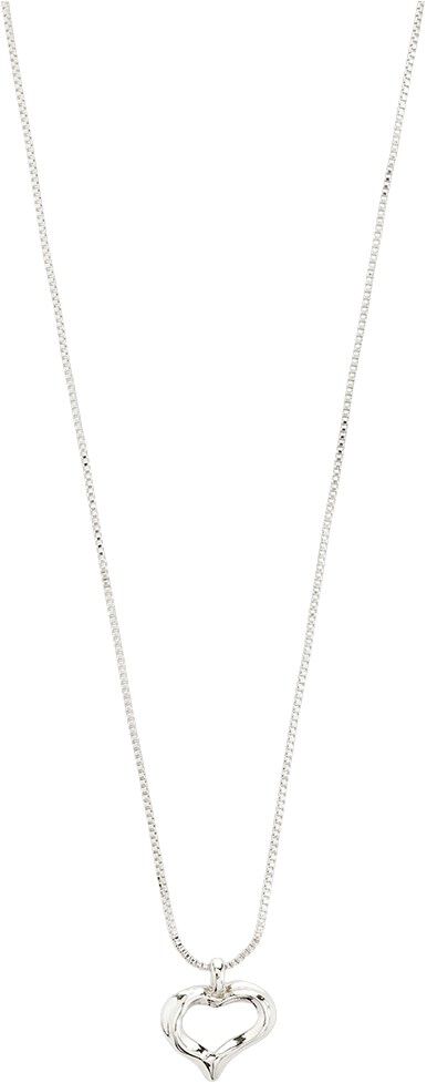 IRIS halsk&aelig;de s&oslash;lvbelagt