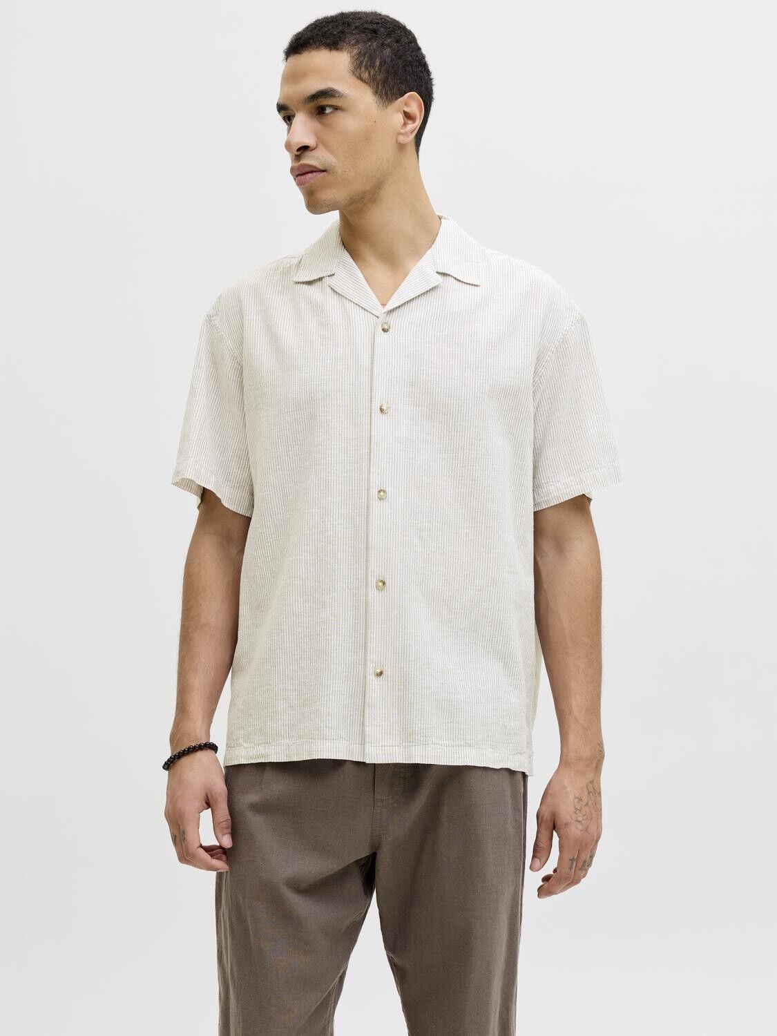 JJESUMMER LINEN BLEND RESORT SHIRT