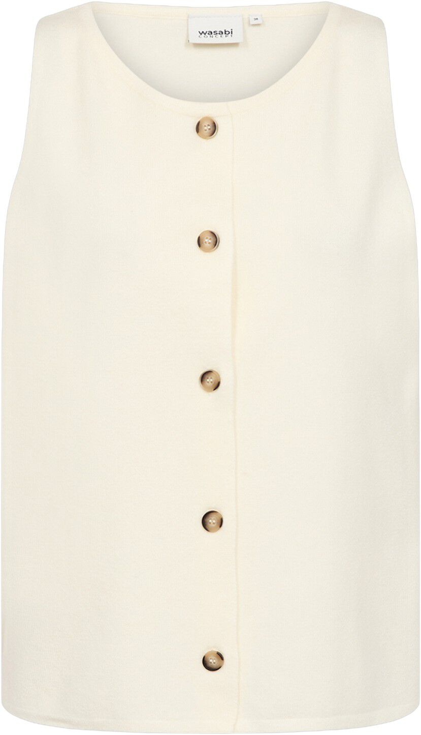 WA-SIKKA 5 Vest Off white