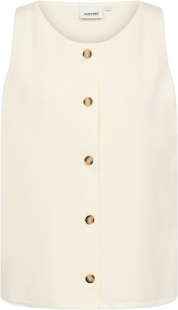 Wa-Sikka 5 Vest Off White