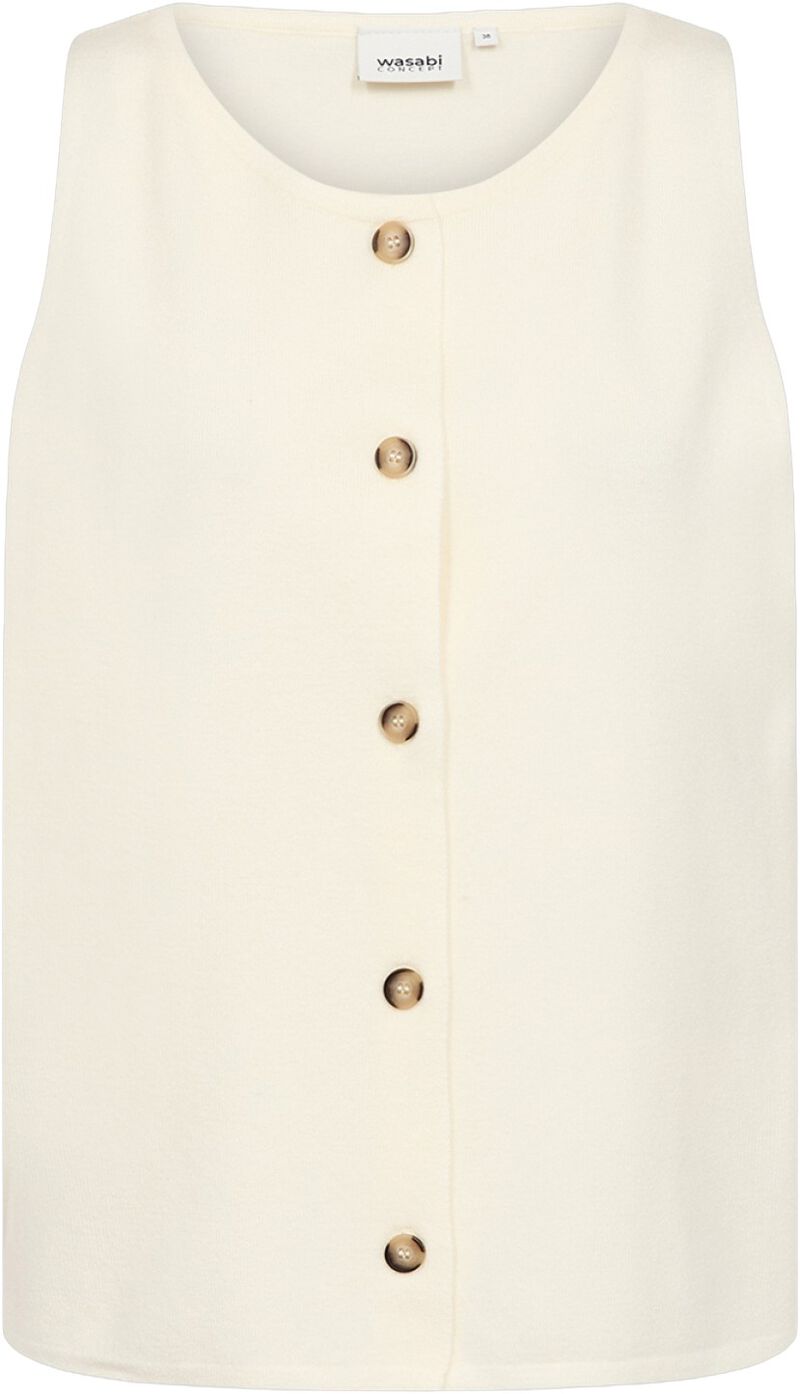 Wa-Sikka 5 Vest Off White