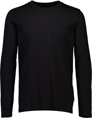Basic o-neck stretch tee L/S
