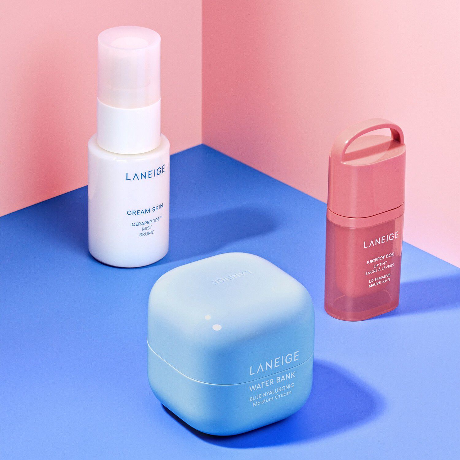 Tint & Glow Trio - Limited edition-s&aelig;t med fugtgivende pleje til ansig