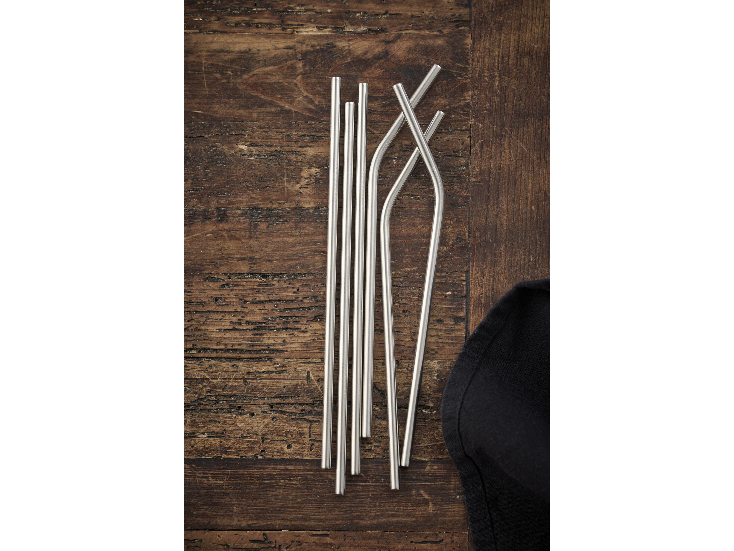 Suger&oslash;r 6 stk. 21 cm Rustfrit st&aring;l