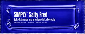 Simply&reg; SALTY FRED chokoladebar (40g)