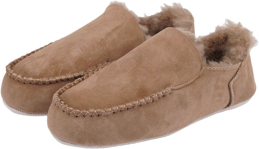 PUMORI - DOUBLE FACED SHEARLING SLIPPERS - 8 PAIRS
