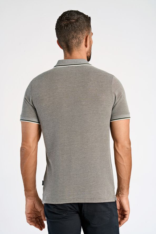 Organic cotton polo S/S