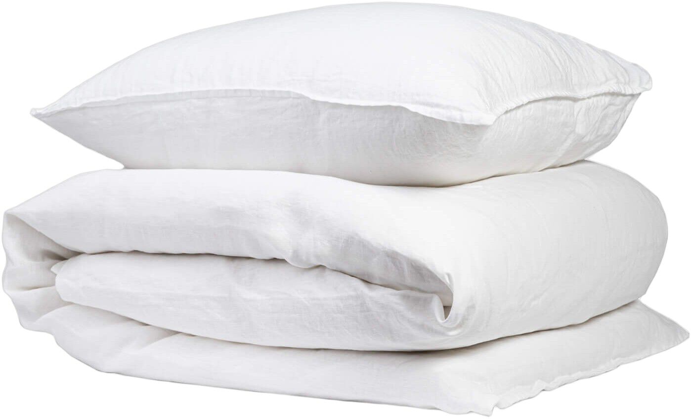 100% linen col. blue blizzard