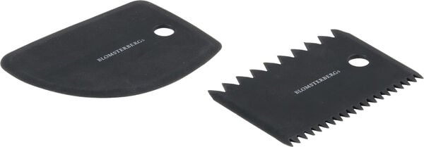 Dejskrabersæt 2 dele Grå Silikone