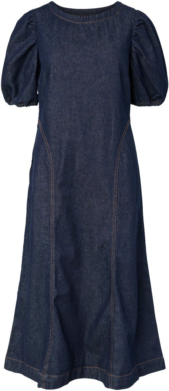Pcpam 2/4 Midi Dress Dnm Bc