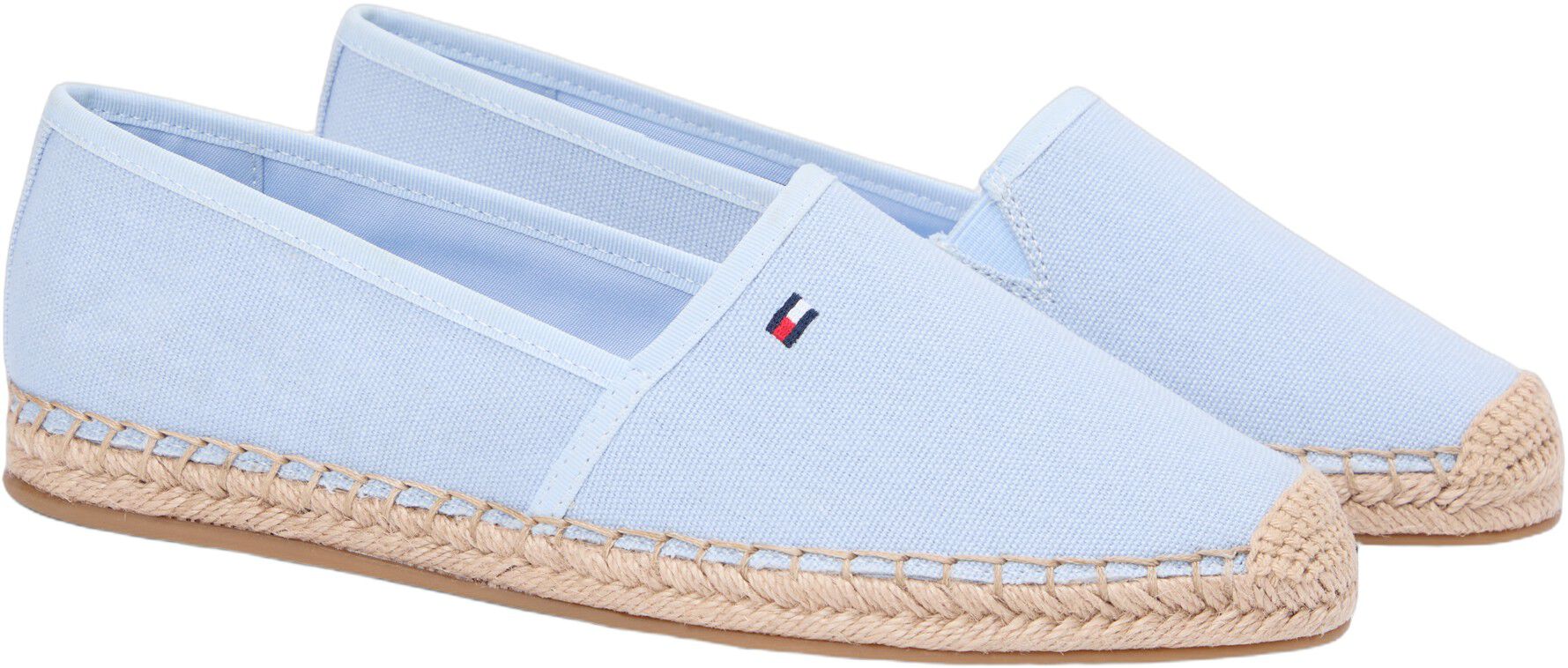 Flag Embroidery Canvas Espadrilles