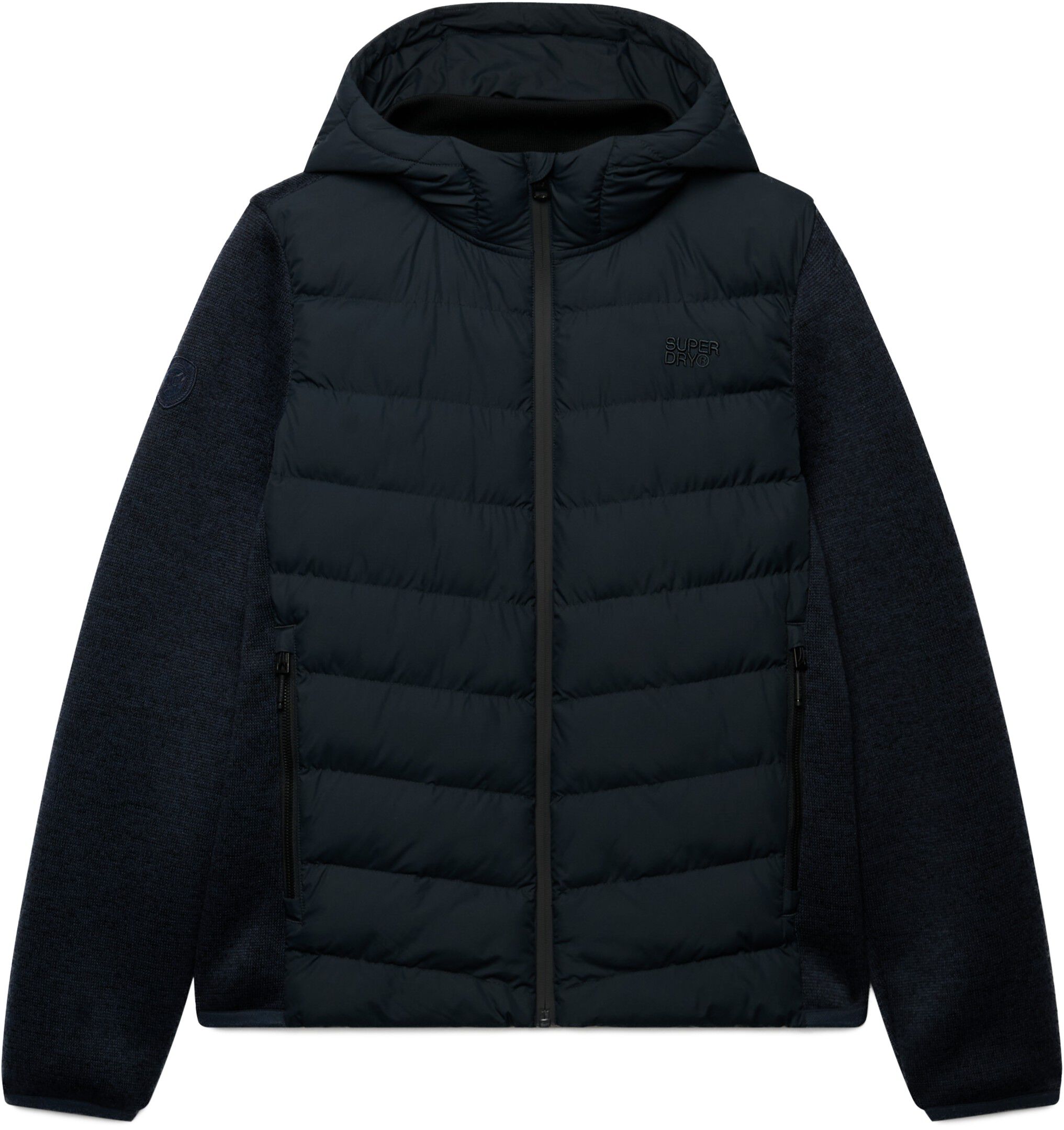 HOODED STORM KNIT HYBRID JKT