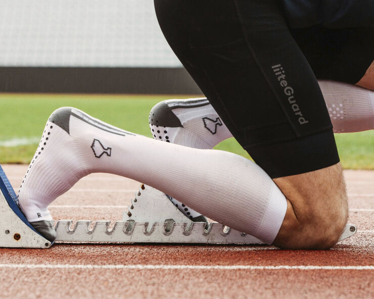 Shin-Tech Grip løbestrømper