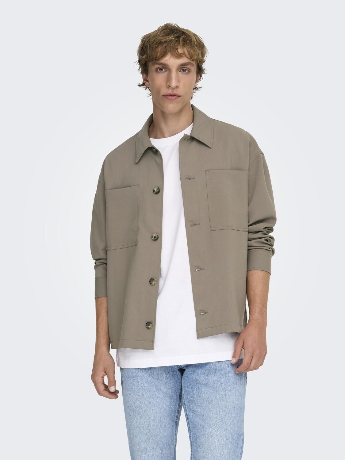 ONSWILL 0292 LOOSE OVERSHIRT