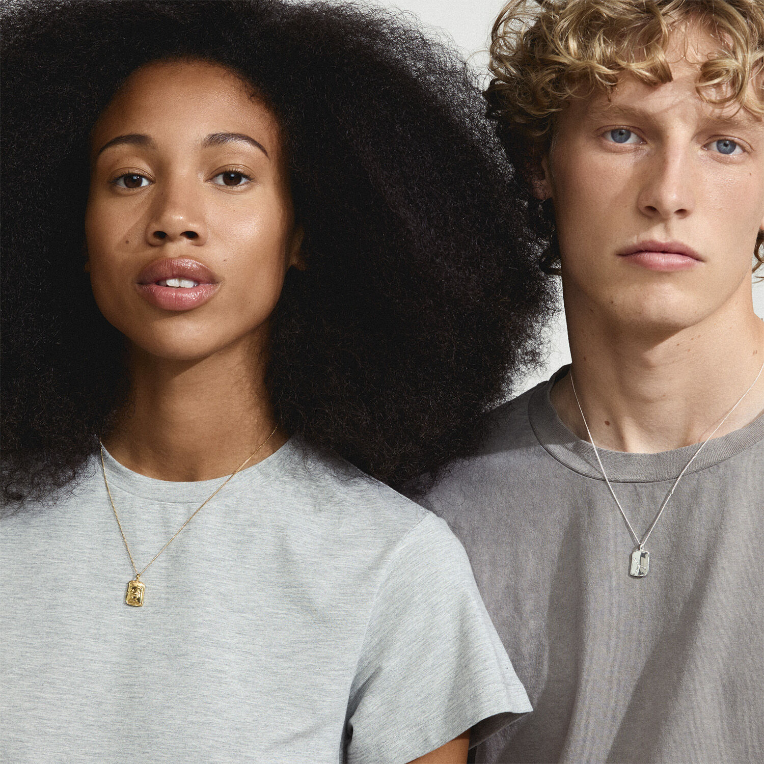 CANCER recycled Zodiac Sign necklace, gold-plated