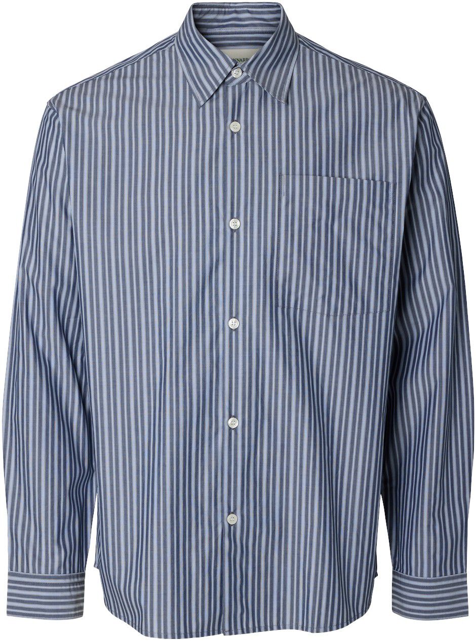 Anraslund Striped Dobby Ls Shirt
