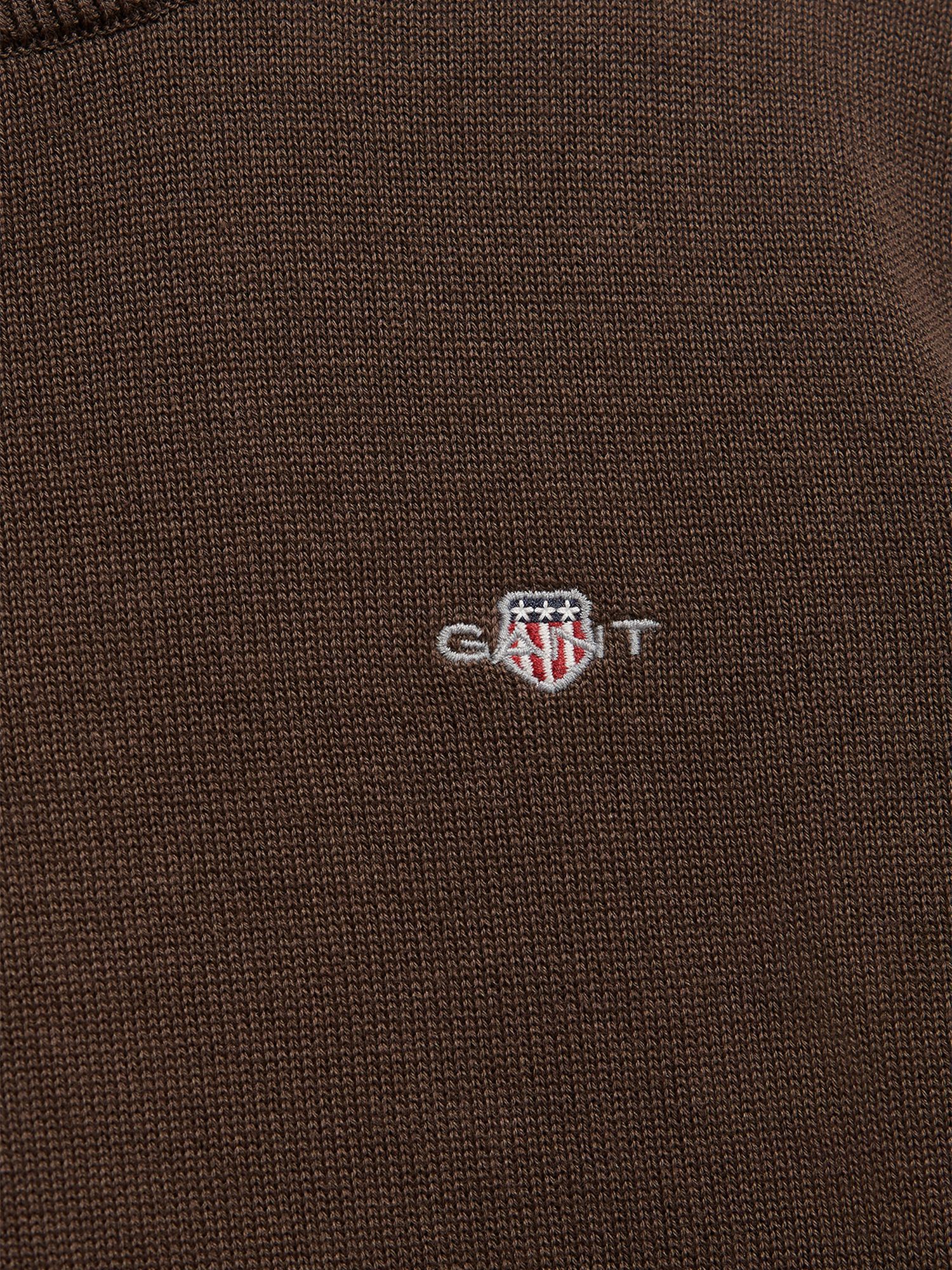 Shield Cotton Crew Neck Sweater