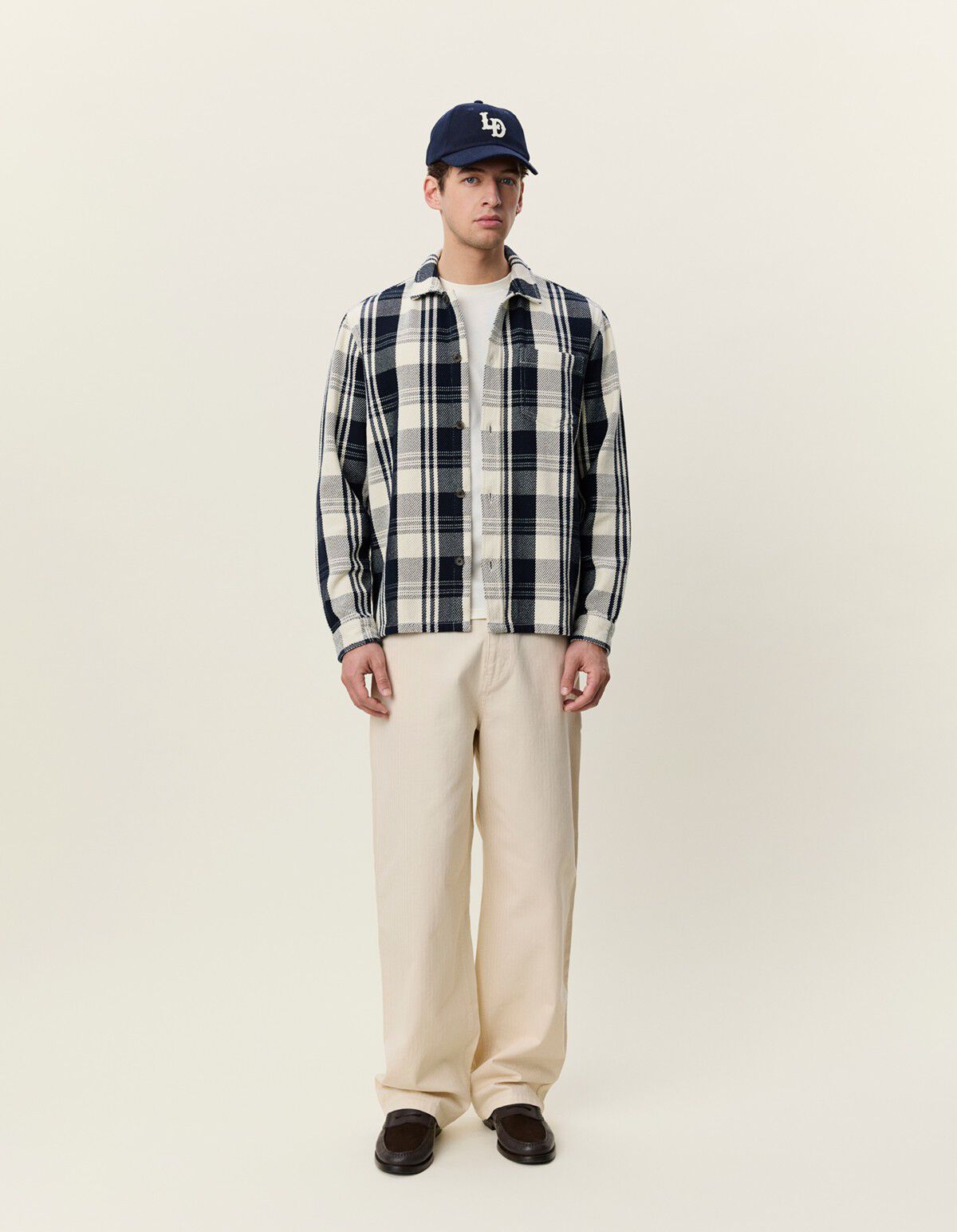 Structured Check Overshirt