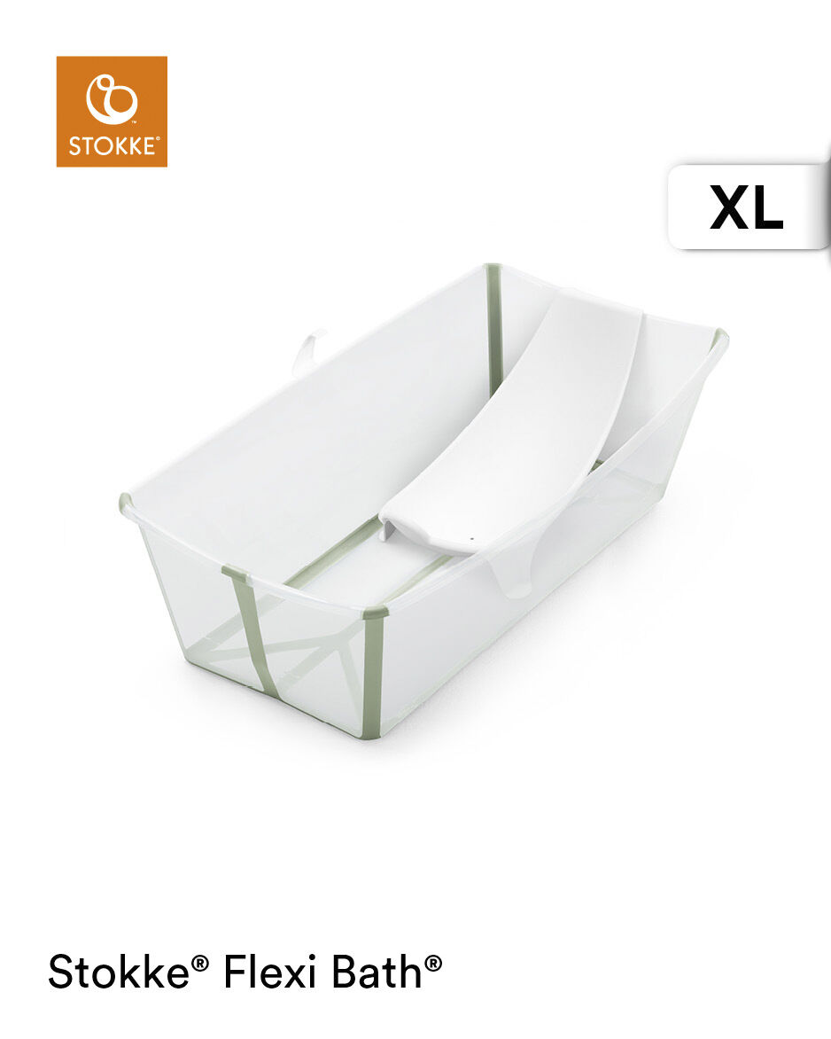 Stokke FlexiBath XL Transperent Green
