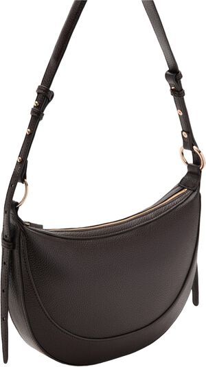 Oval shoulder bag