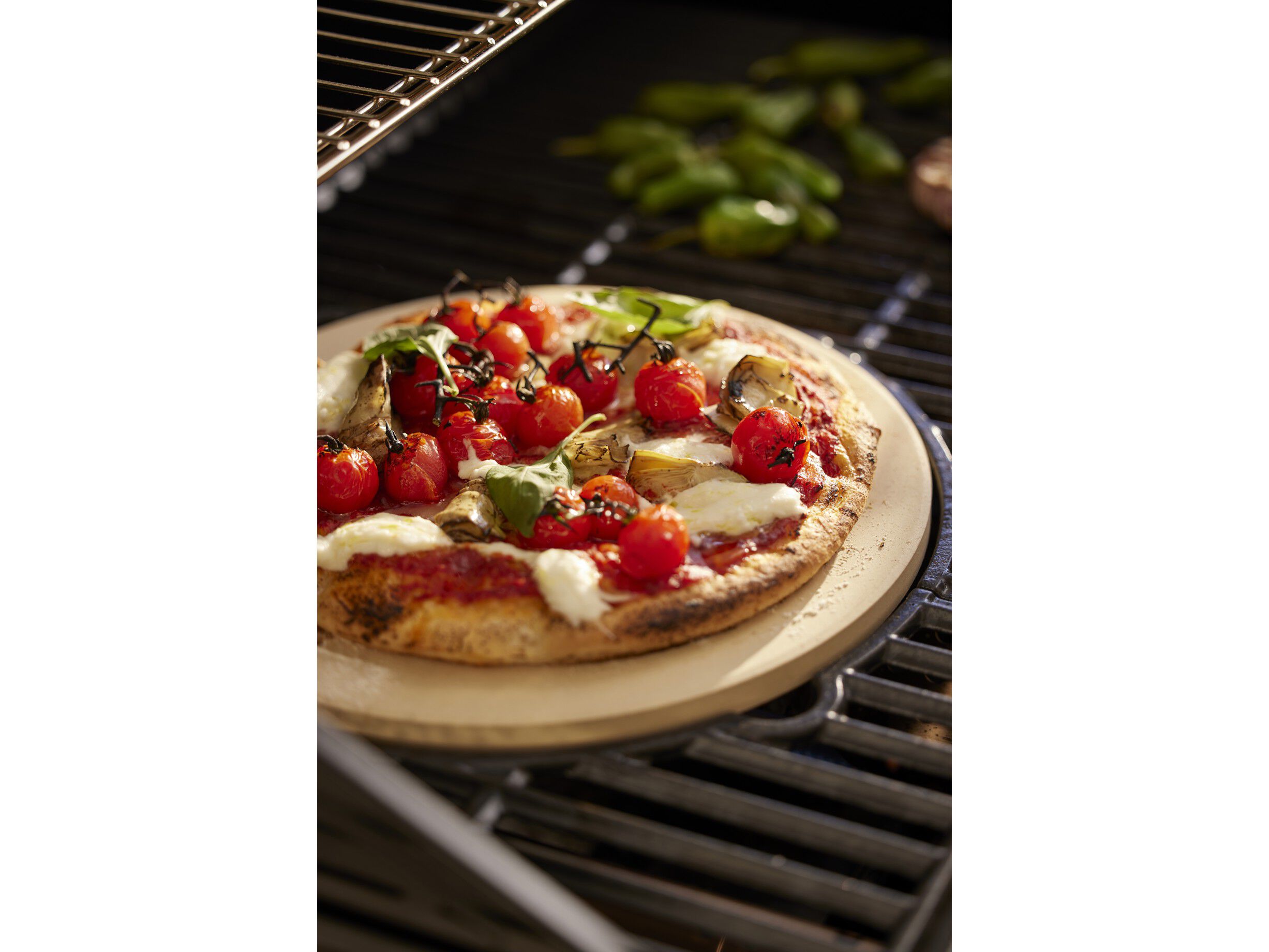 Pizzasten 30 cm Keramik