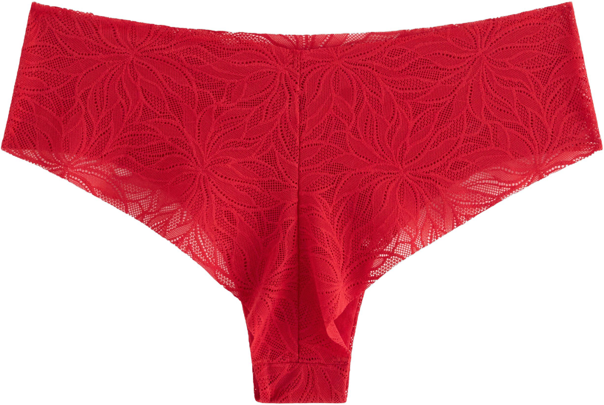 Brasilianske trusser i blonder med