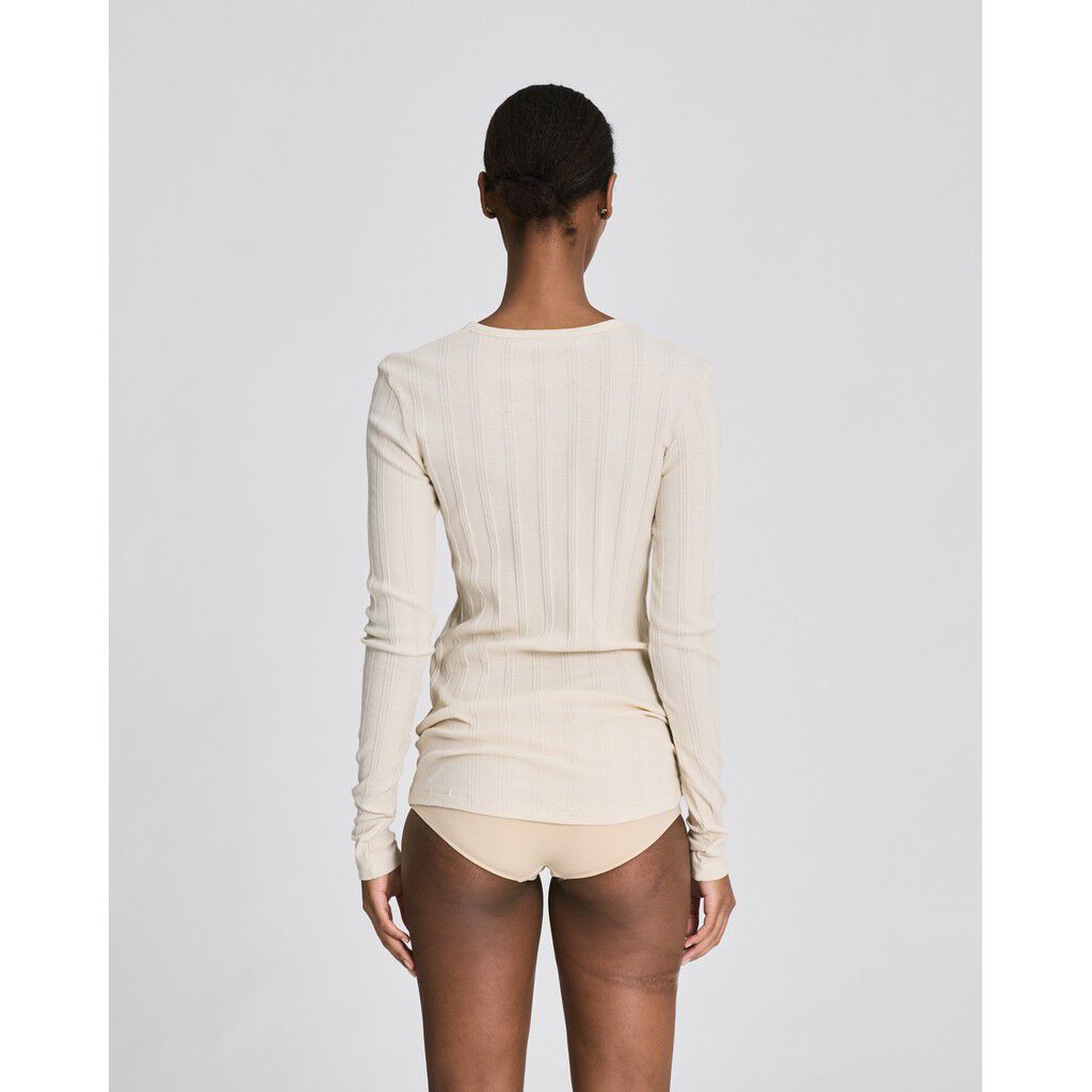 Thyra L/S Cotton Top Drop Needle GOTS