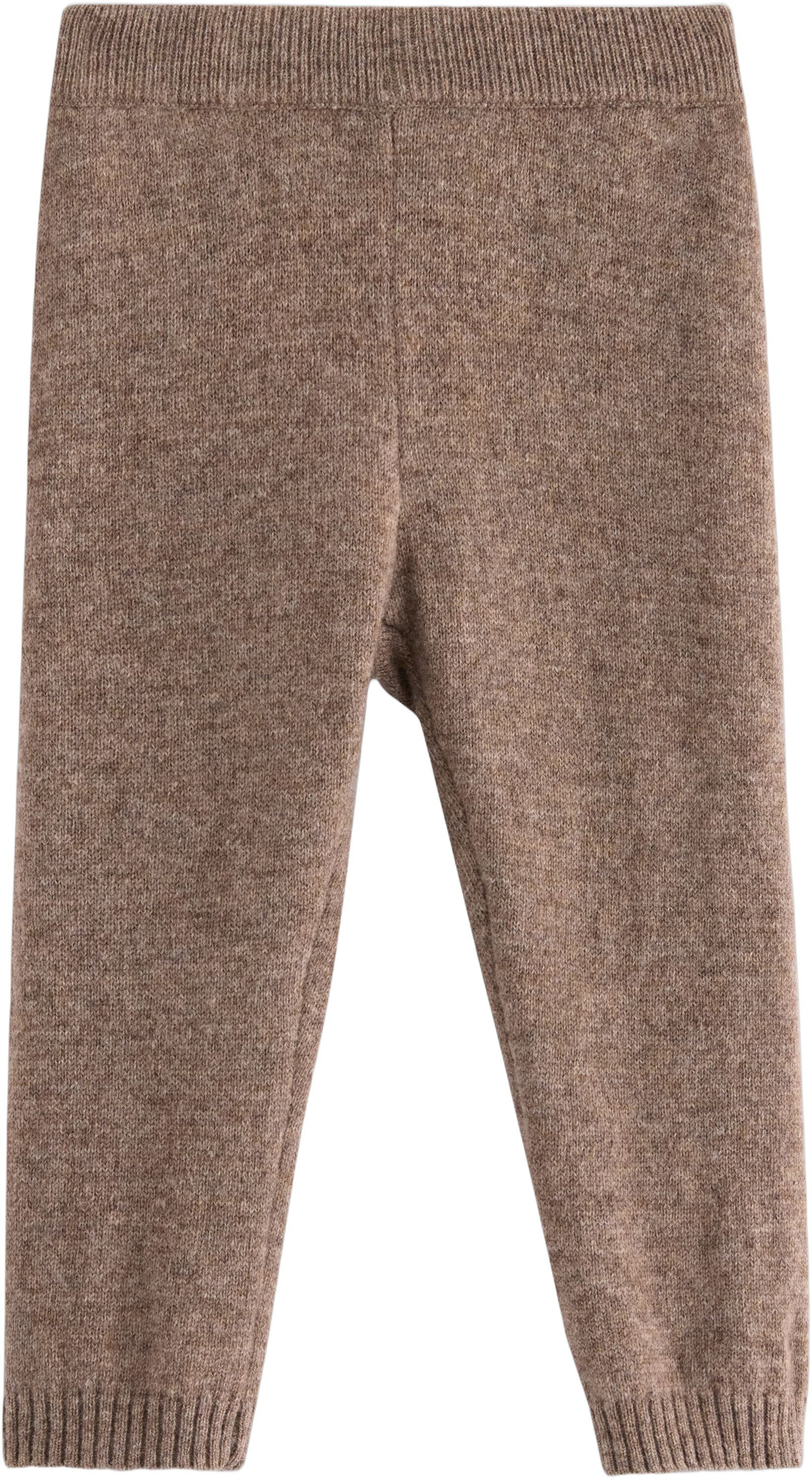 Cosy knitted leggings in soft merin