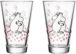 Moomin tumbler Love 30cl 2pc