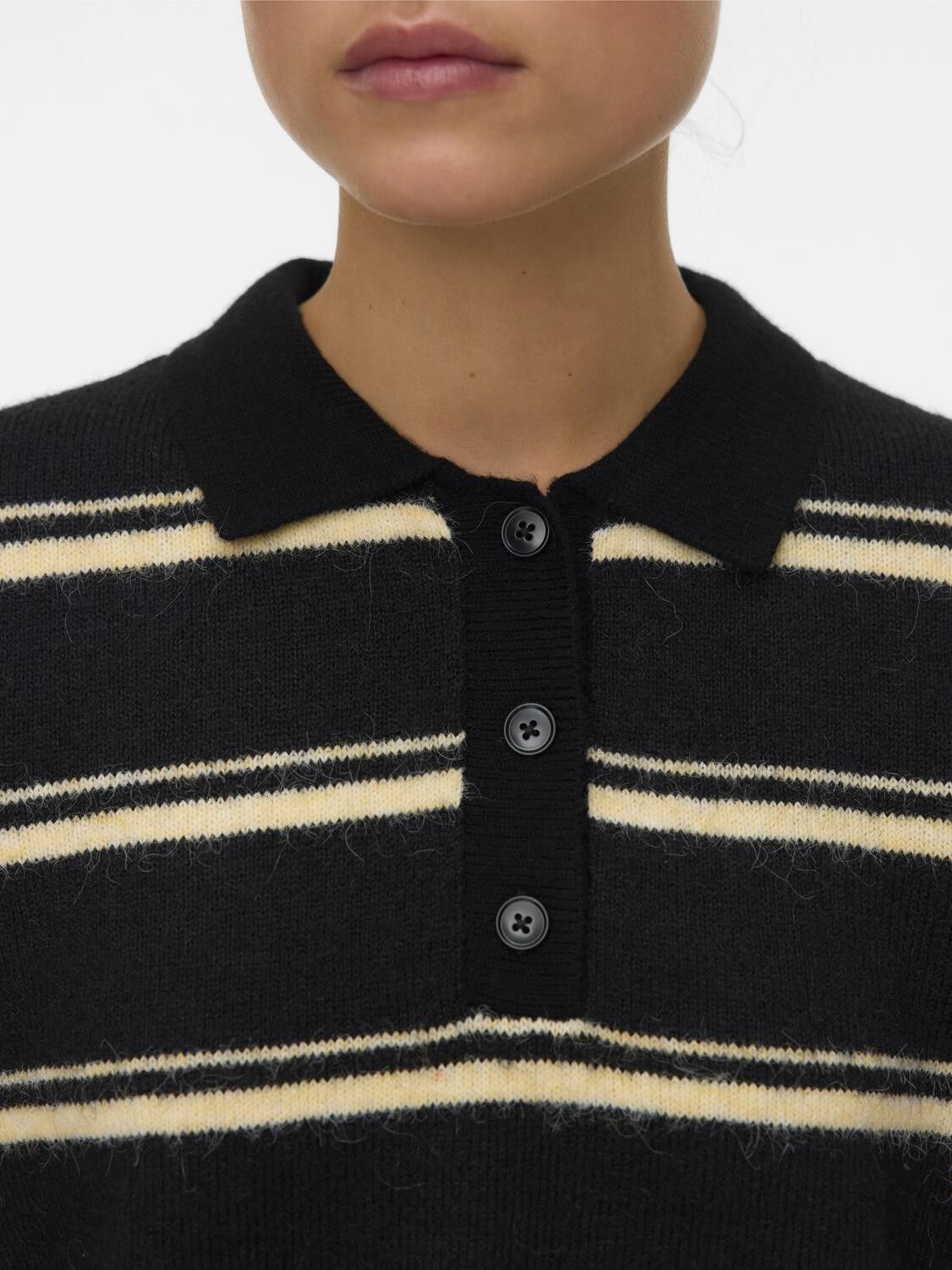 Awtacey Ls Polo Knit