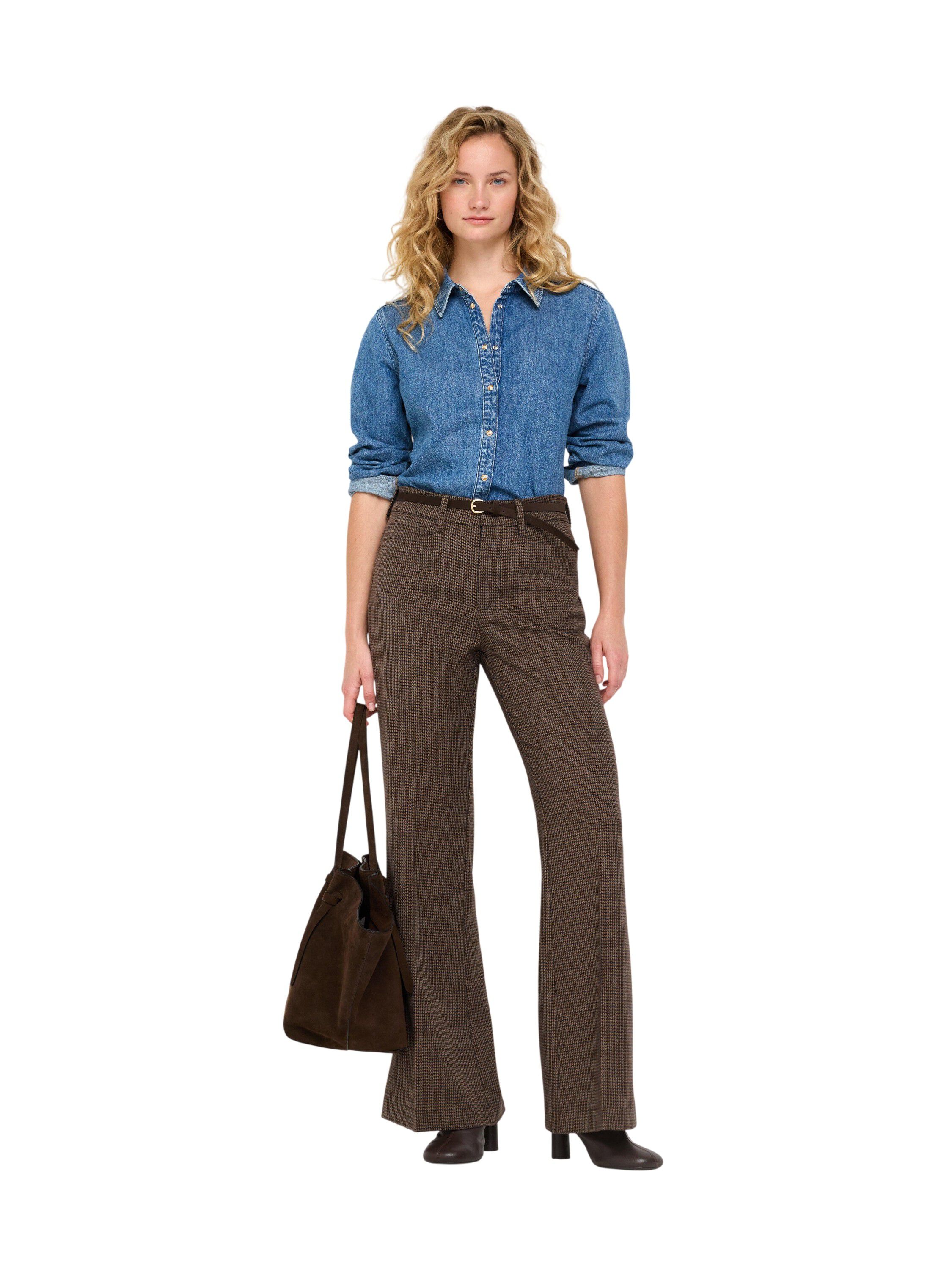 Trousers Inga check