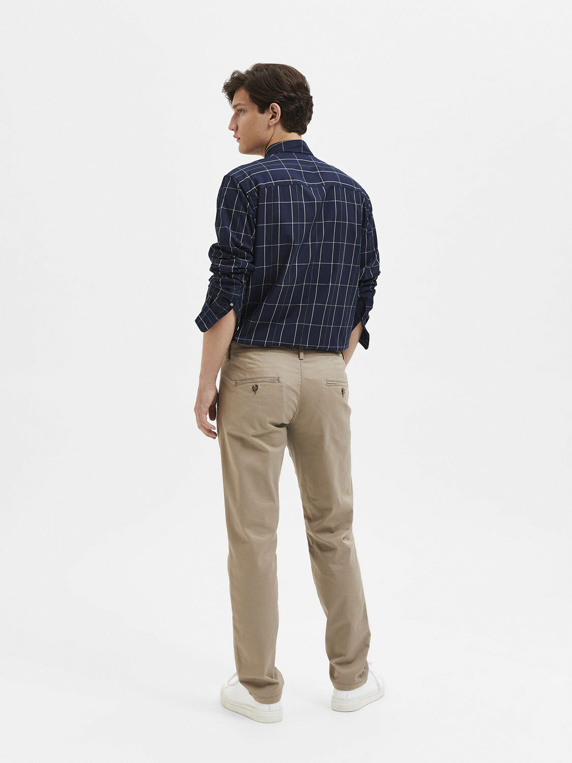 SLHSLIM-NEW MILES 175 FLEX CHINO W