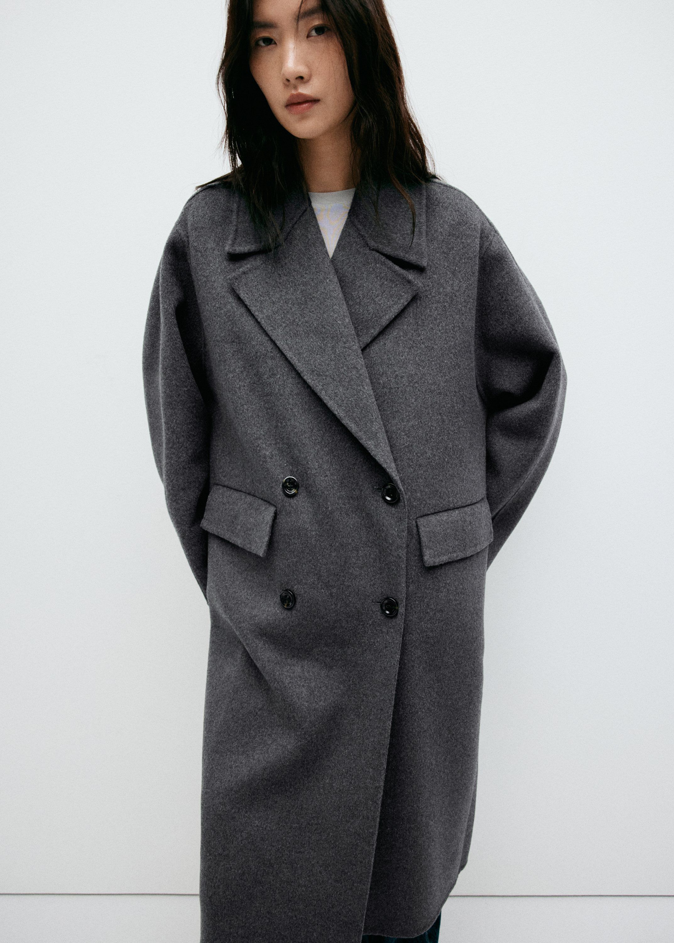 Handmade wool coat
