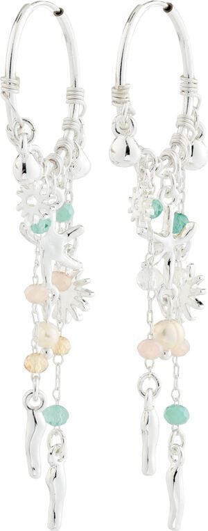 PRISM hoop earrings silver-plated