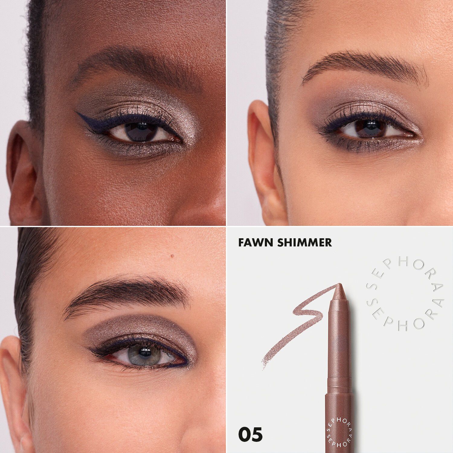 Eyeshadow Stick & Liner Trio - &Oslash;jenskygge i stiftformat