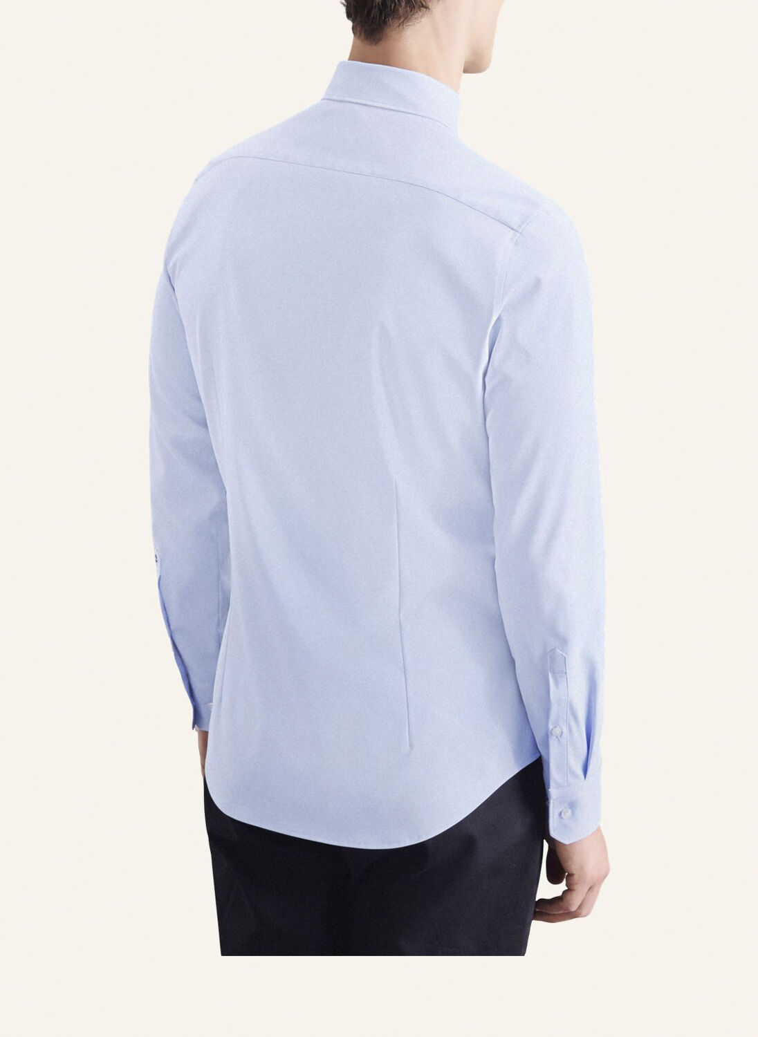 Performance shirt Slim Long sleeve Kent-Collar Uni