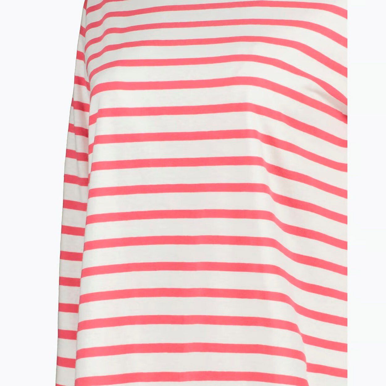 Rosa Lang&aelig;rmet T-shirt