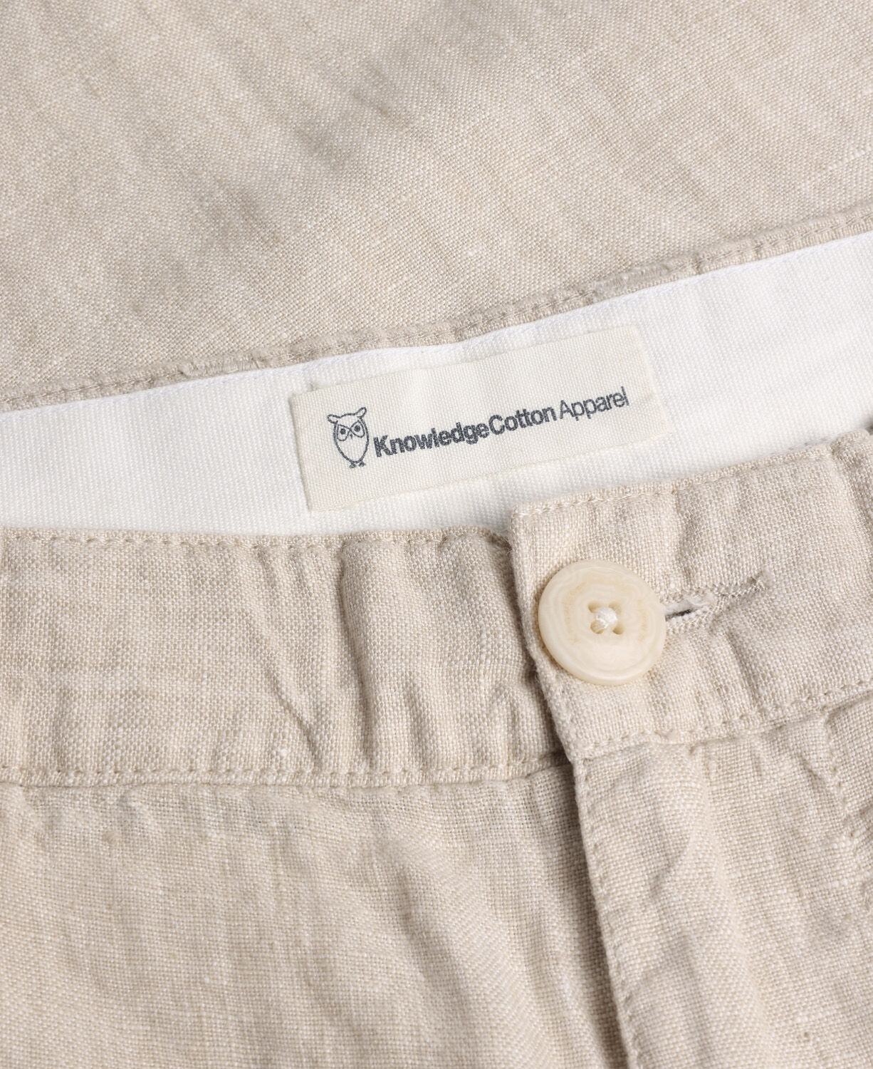 CHUCK regular linen pants - GOTS/Vegan