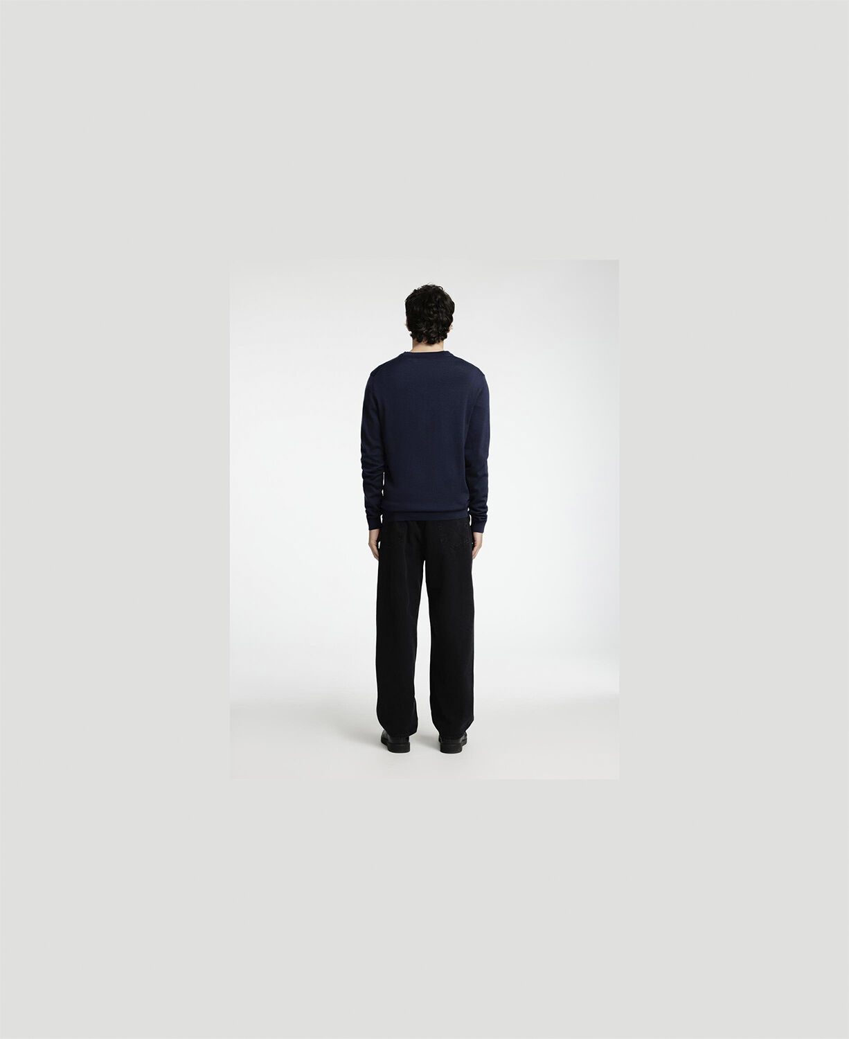 SLHTRAY LS KNIT MERINO CREW NECK NO