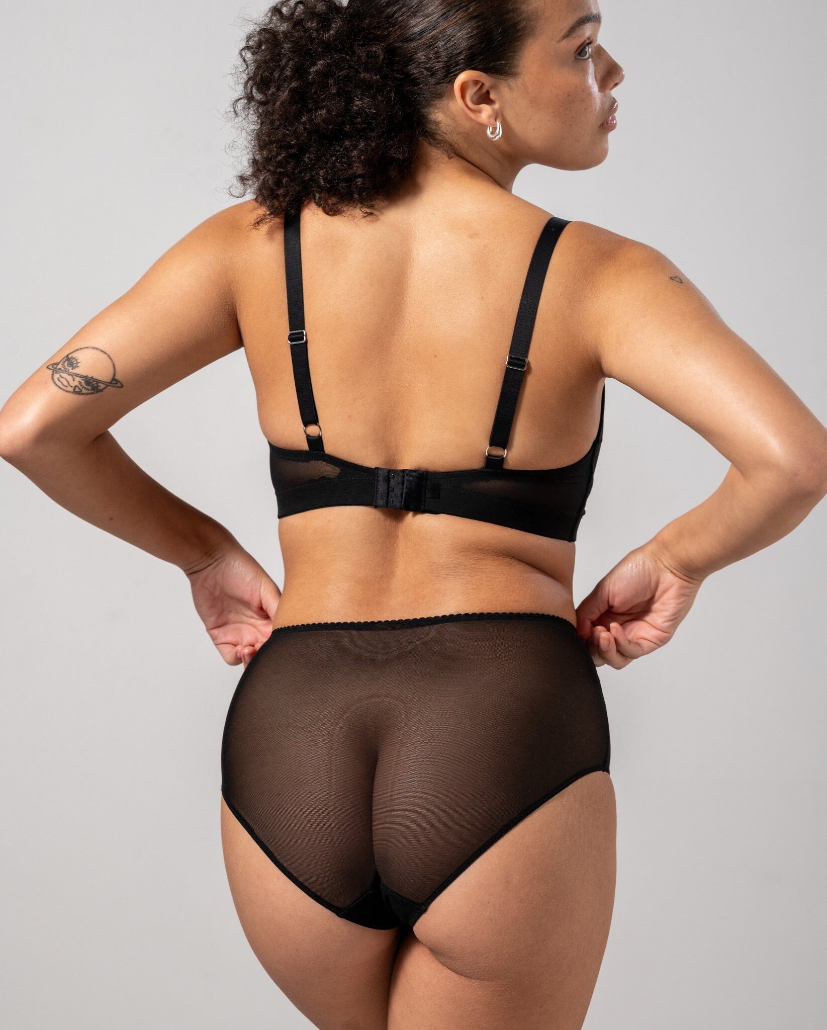 Mesh Highwaist Briefs