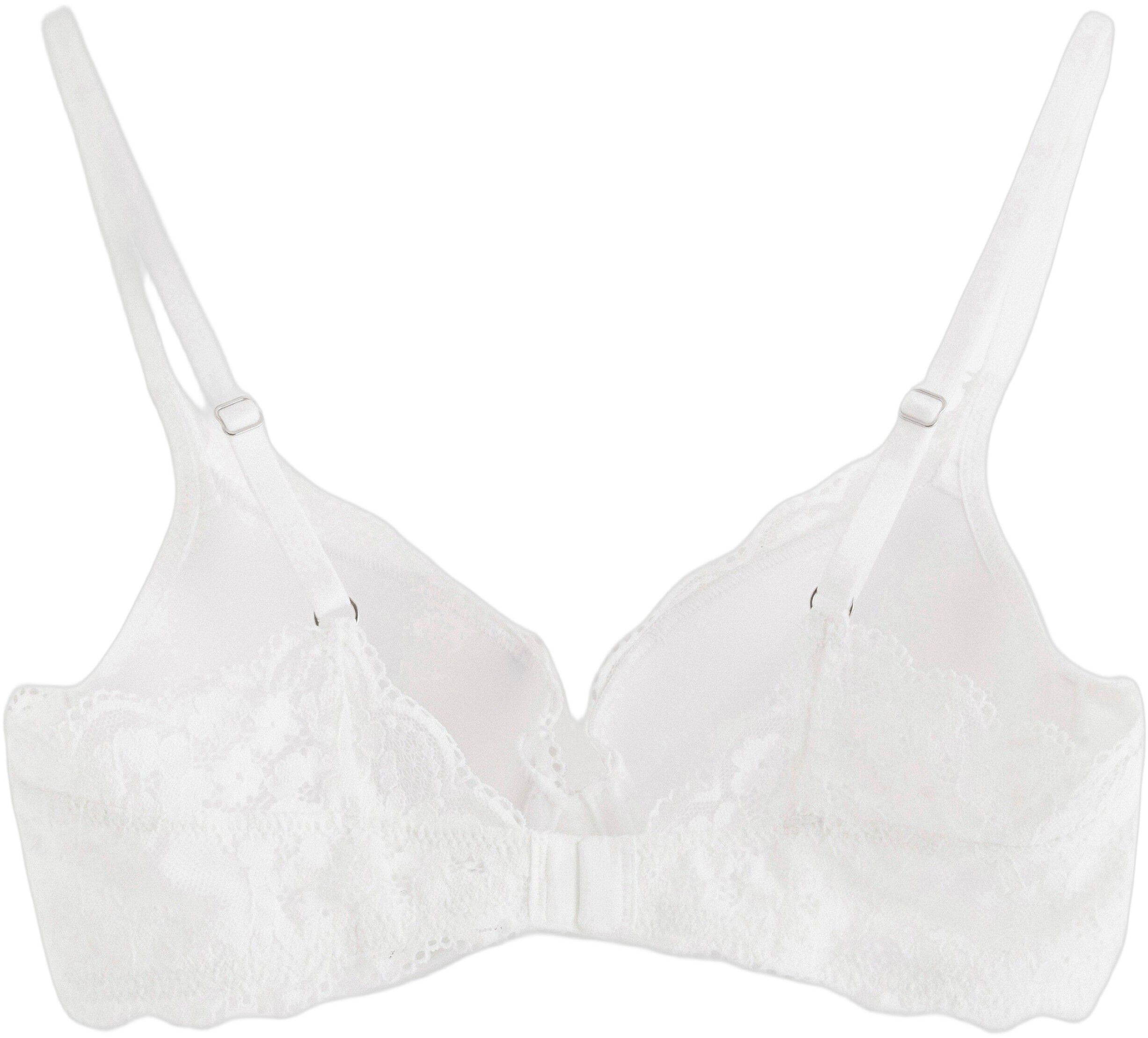 Lilja t-shirt-bh med blonder